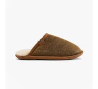 Bedroom Athletics KIEFER Mens Mule Slippers Distressed Coffee - UK 11-12