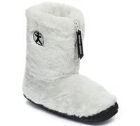 Bedroom Athletics Womens Monroe Faux Fur Slipper Boot Soft Warm Zip Fastening Memory Foam Durable Machine Washable - Trace Grey/Charcoal - Extra Large (9/10 UK)