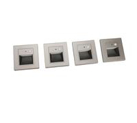 Bedroom Bedside Lamp with Sensor, PC Mystical/Fantasy 4 pcs. Intelligent Inductive Motion Sensor (Grey)