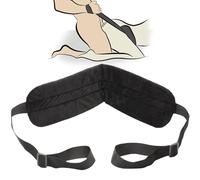 Bedroom Bliss Lover's Strap for Men, Women & Couples. Super Soft and Padded for Comfort. Great for Doggy-Style. Adjustable for Deeper Penetration. Adjustable Nylon Handles. Machine Washable, Black
