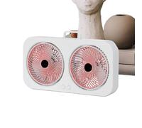 Bedroom Camping Beach Tent Table Fan Double Head Air Cooler - Creates a Wide Range of Comfortable Environments for Use in the Living Room, Bedroom and Kitchen