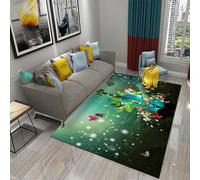 Bedroom Carpet 3D Printing Violin Music Instrument 160 X 230 Cm - Indoor Doorway Non-Slip Floor Mat Carpet - Soft Touch - Polyester - Easy To Clean - Suitable For Dining Room, Kitchen, Ta -98328197501