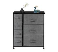 Bedroom Chest of Drawer Closet Dresser Storage Tower W/ 7 Drawers