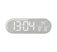 Bedroom Clock - Silent and Easy to Read - Digital Clock with Alarm Clock | for Bedroom, Office, Kitchen, Senior Bathroom and Country House