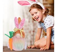 Bedroom Decorations Man Flower and Gnome Gift Spring Doll Faceless Bunny Home Old Easter Ornament Desktop Ornament