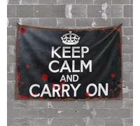 Bedroom Door Decor Keep Calm and Carry On: The Original Poster Tapestry Tapsterys Wall Things for Boys Room(75X100CM)