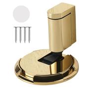 Bedroom Door Stopper - Windproof Mechanical Door Floor Stopper | Adjustable Height No-Punch Stop Lock Aluminum Alloy for Kids Room