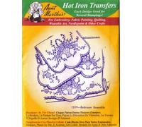 Bedroom Ensemble Aunt Martha's Hot Iron Embroidery Transfer by Aunt Martha's
