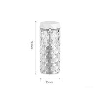 Bedroom Humidifier USB Powered 36dB for Whisper Quiet Bedroom(B) | ABS and PC plastic, white finish, compact 10x10x27cm, build, easy assembly