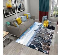 Bedroom Rugs New York City Street Scene At Night 3D Printing Rugs For Boys, Girls, Children And Infants, Children'S Bedroom Game Room Anti-Skid Carpet For Children, Children'S Crawl Rugs For C -6R4L-V