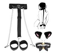 Bedroom Sex Handcuffs Bracelet for Queen Bed Restraint Sweatshirt L/WO44 | Our Sexual Restraint Equipment With Adjustable Leg Straps Brings Endless Fun To The Game