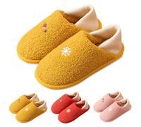 Bedroom Slippers Womens Winter Snow Slippers Women Slip On Home Sliders With Back Ladies Slipper For House Cute Snowflake Slipper Lovely Sock Printed Sliders Winter Christmas Gifts