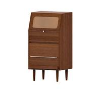 Bedroom Solid Wood Storage Cabinet with Drawers & Door-Floor, Accent Stand Cabinet-Versatile Sideboard for Living Room, Entryway, Kitchen Storage
