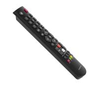 Bedroom Viewing Remote Control Alternative with Channel Keys, Navigation Layout, Black Handset for Everyday Household Use Around Homes Replacement Remote Handset Keypad Navigation Buttons Channel