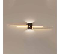 Bedroom wall lights, Linear LED Wall Sconce, Metal Long Strip Wall Lamp with White Silicone ?Shade, Background Wall Lighting Atmosphere Light, Ultra-Thin Corridor Wall Lamps, Mod