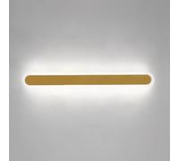 Bedroom Wall Lights, Outdoor Long Linear Wall Lamp, Black Metal Wall Light with Acrylic Lampshade, Portico Strip Atmosphere Lamps, Modern LED Wall Sconce, IP65 Waterproof, Ultra-thin Corridor Wa