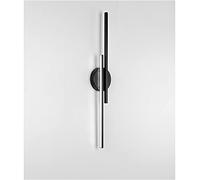 Bedroom Wall Lights, Wall Sconces, Modern Wall Sconce, Modern Line Wall Lamp Led 55CM 14W 85- Black White Bedroom Bedside Living Room Aisle Background Wall Strip Light