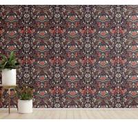 Bedroom Wallpaper Panel Drawer Liner Fabric European Retro Kitchen 45x500cm | Premium vinyl with sticky backing, no glue. Best for rental decoration, no wall damage. Wipe clean with a damp cloth easily.