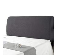 BEDSETS Elastic Headboard Cover, Headboard Cover All-inclusive Headboard Protects The Wooden Leather Headboard To Reduce Dust, Bedroom Decoration (Dark gray,1.5m)
