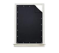 BEDSETS Portable Folding Blackout Curtain - Adjustable Kids Room Curtain,Provide Sleepy Environment at Home or Trip Nap Time,for Bedroom Roof Windows (Black,96x100cm)