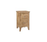 Birlea Hampstead 2 Drawer Bedside, Brown