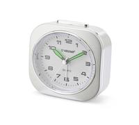 Bedside Alarm Clock, Silent Analog Quartz Alarm Clock with Light, Non-Ticking, Simple Table Clock with Snooze Function, Suitable for Bedrooms, Desks, Travel...