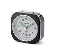 Bedside Alarm Clock, Silent Analog Quartz Alarm Clock with Light, Non-Ticking, Simple Table Clock with Snooze Function, Suitable for Bedrooms, Desks, Travel...