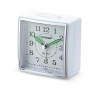 Bedside Alarm Clock, Silent Analog Quartz Alarm Clock with Light, Non-Ticking, Simple Table Clock with Snooze Function, Suitable for Bedrooms, Desks, Travel...