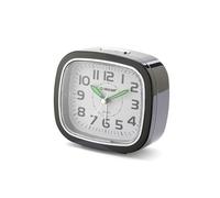 Bedside Alarm Clock, Silent Analog Quartz Alarm Clock with Light, Non-Ticking, Simple Table Clock with Snooze Function, Suitable for Bedrooms, Desks, Travel...