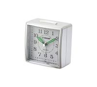 Bedside Alarm Clock, Silent Analog Quartz Alarm Clock with Light, Non-Ticking, Simple Table Clock with Snooze Function, Suitable for Bedrooms, Desks, Travel...