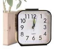 Bedside Alarm Clocks for Bedrooms, Silent Battery Powered for Office Decoration | Square Desk Clock Decor for Bedroom - for Time Management Adults School Dorm Living Room Cooked