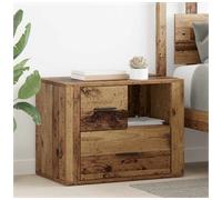 Bedside Cabinet Engineered Wood End Table Nightstand Multi Colours vidaXL