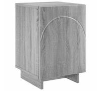 Bedside Cabinet 33.5 x 34.5 x 50 cm Engineered Wood Bedside Table Modern vidaXL