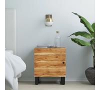 Bedside Cabinet 40x33x46 cm Solid Wood Acacia