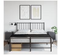 Bedside cabinet anthracite steel 36x39x50.5cm industrial nightstand compact top