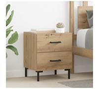 vidaXL Bedside Cabinet Artisan Oak 40 x 35 x 47.5 cm Engineered Wood