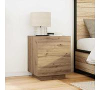 Bedside Cabinet Artisan Oak 45 x 40 x 55 cm Engineered Wood