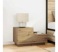Bedside Cabinet Artisan Oak 70 x 36 x 40.5 cm Engineered Wood