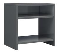 vidaXL Bedside Cabinet Black 40x30x40 cm Engineered Wood
