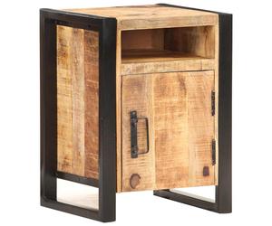 Bedside Cabinet Bed Table Telephone Stand Nightstand Solid Mango Wood vidaXL