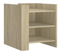 (sonoma oak) vidaXL Bedside Cabinet Bedroom Nightstand Bed Side Bed Table Engineered Wood