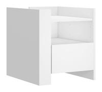 Bedside Cabinet Bedroom Nightstand Bed Side Bed Table Engineered Wood vidaXL