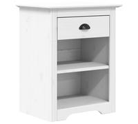 Bedside Cabinet Bedroom Side Table End Table Bedstand Solid Wood Pine vidaXL