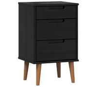 Bedside Cabinet Bedroom Side Table Nightstand Bed Table Solid Wood Pine vidaXL