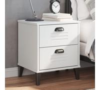 Bedside Cabinet Bedroom Side Table Nightstand Bed Table Solid Wood Pine vidaXL
