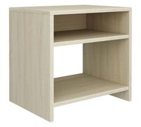 (oak, 1 pcs) vidaXL Bedside Cabinet Bed Table Telephone Stand Nightstand Engineered Wood