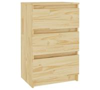 1/2x Solid Pine Wood Bedside Cabinet Bedroom Bed Cabinet Multi Colours vidaXL