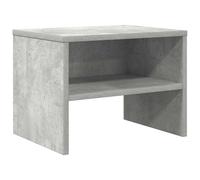 Bedside Cabinet Black oak 40 x 40 x 30 cm Engineered wood