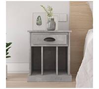 (concrete grey, 1 pcs) vidaXL Bedside Cabinets Bedside Table Nightstand Telephone Stand Table Bedroom