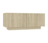 Bedside Cabinet Couch End Table Chipboard 100x35x40 cm Multi Colours vidaXL